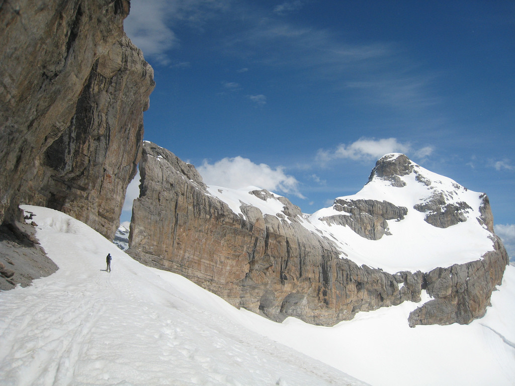 de retour du Taillon, arrivée à la Brèche