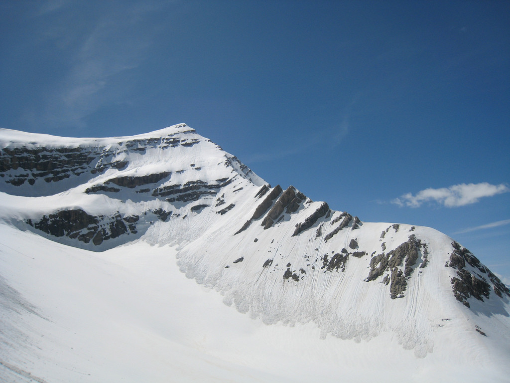 Arête et face NE du Taillon