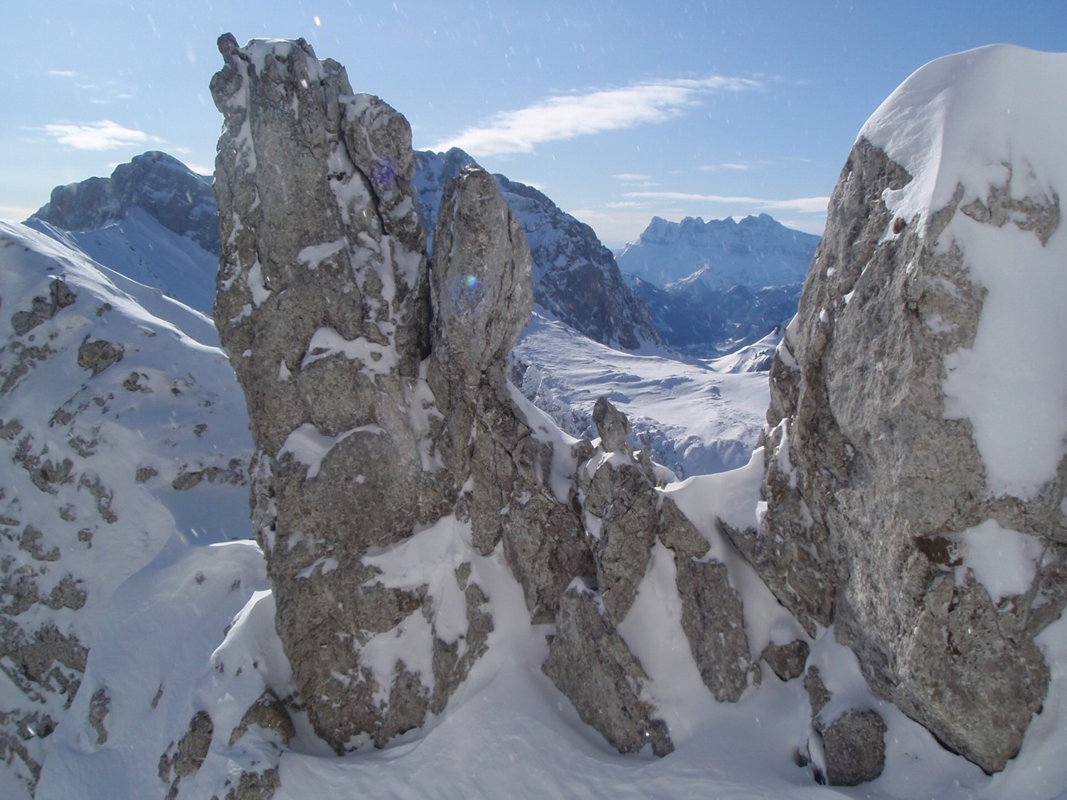 Au sommet du couloir