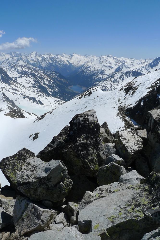 vue du sommet des 4 termes