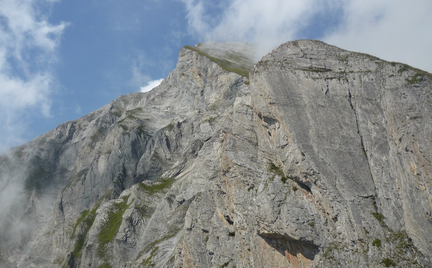 la face sud du Grand Chavalard