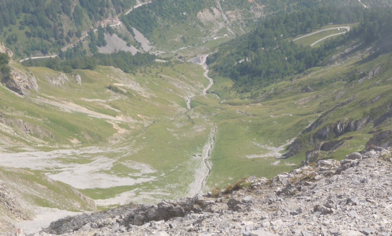 La combe depuis le sommet