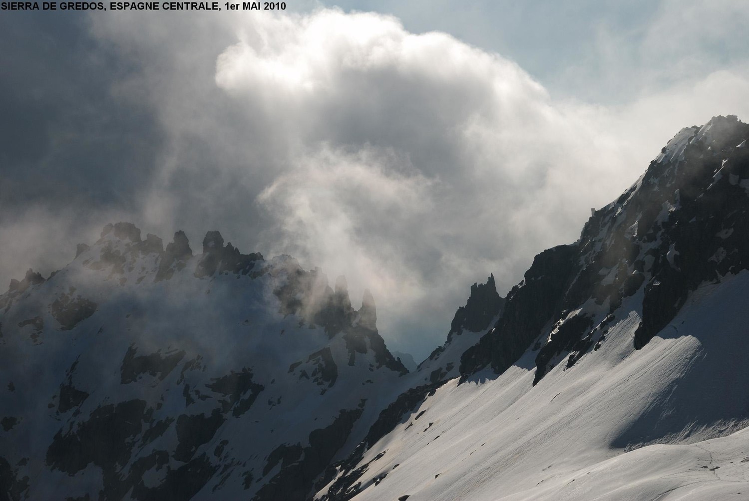 Tres Hermanitos (Circo de Gredos, Espagne centrale)