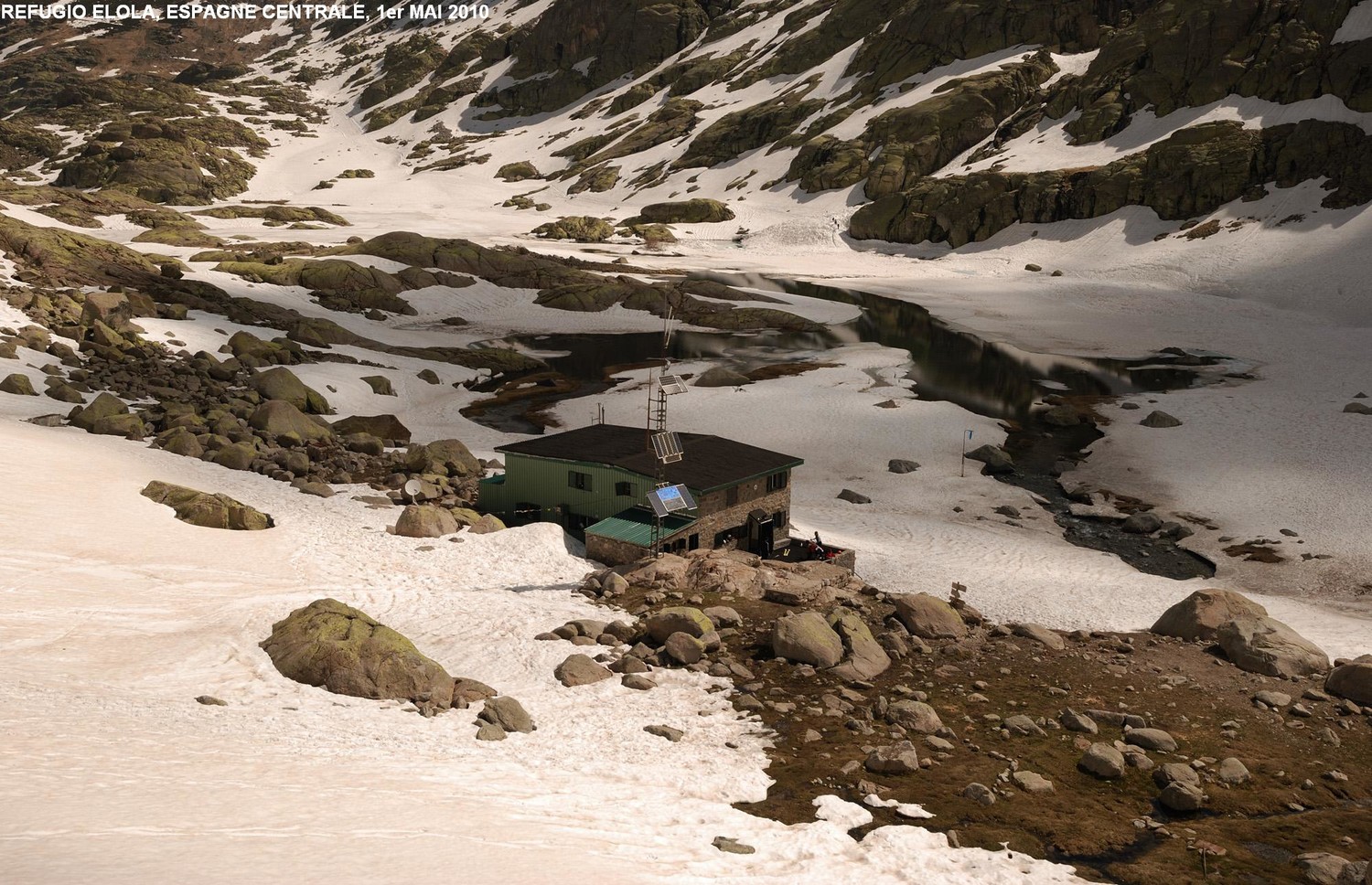Refugio Elola (Circo de Gredos, Espagne centrale)