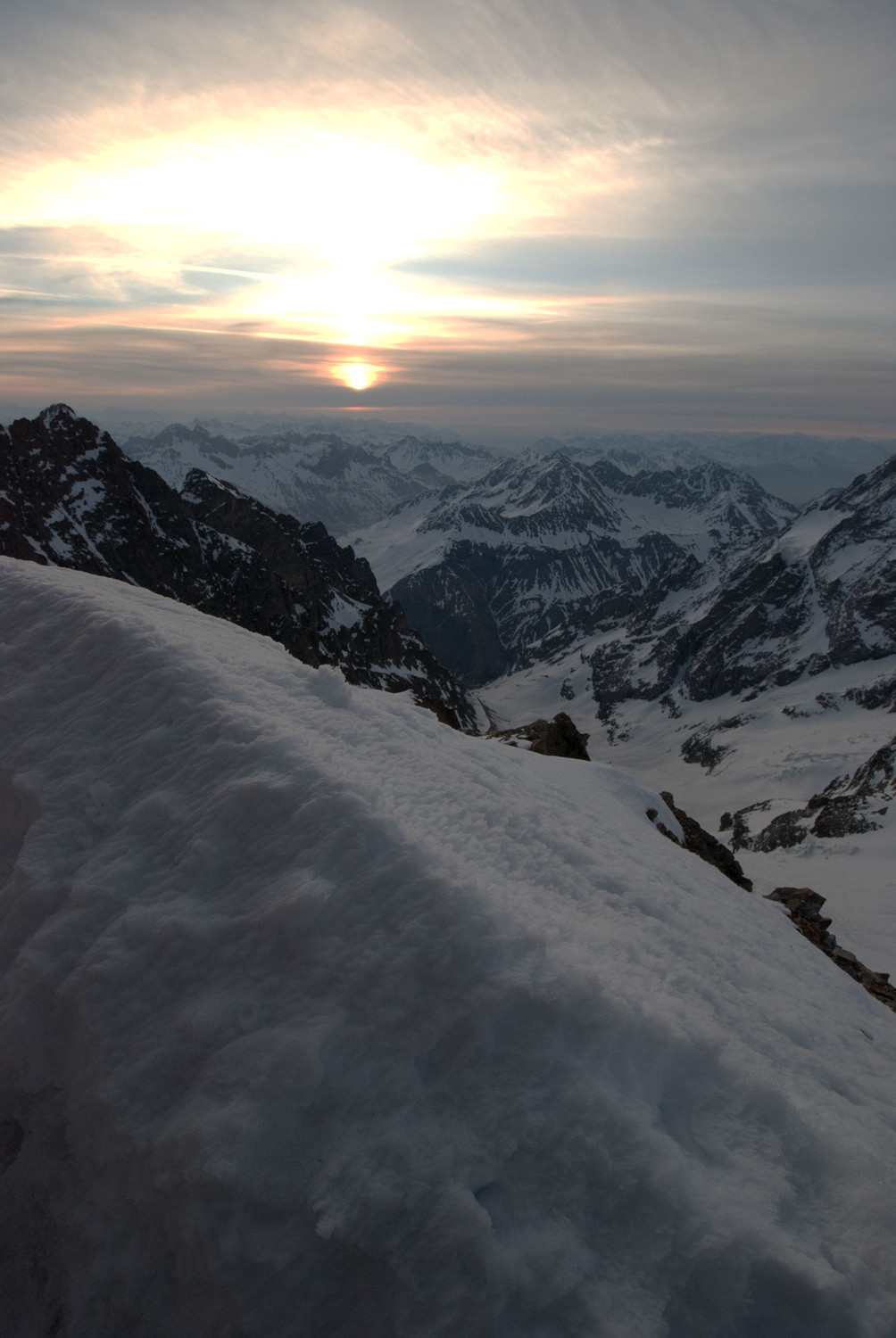Dis papa, c'était raide de l'autre côté de l'arête? Non, c'était l'accès aux chiottes