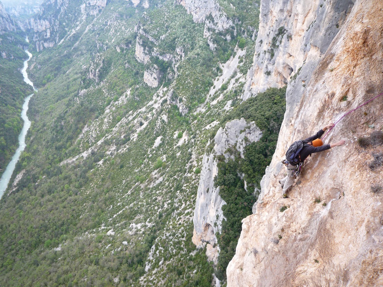 Verdon, tout ça pour une médaille : L7 vue imprenable