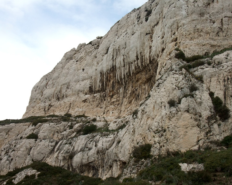Baou Rond : secteur gauche