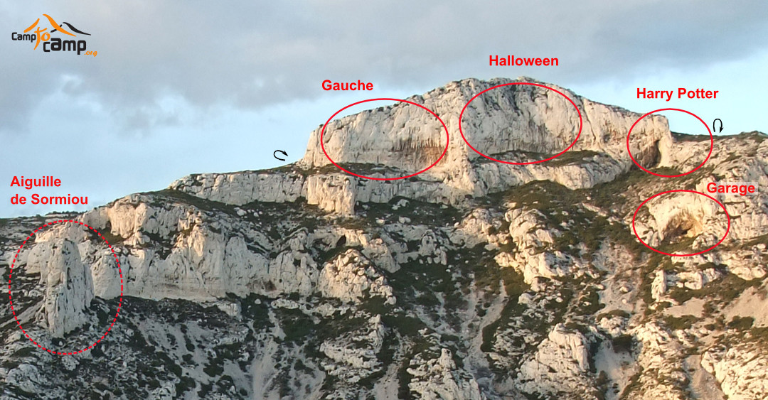 Baou Rond, vue générale