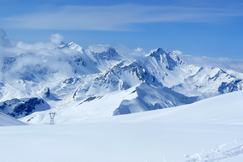 Vue du col des fours