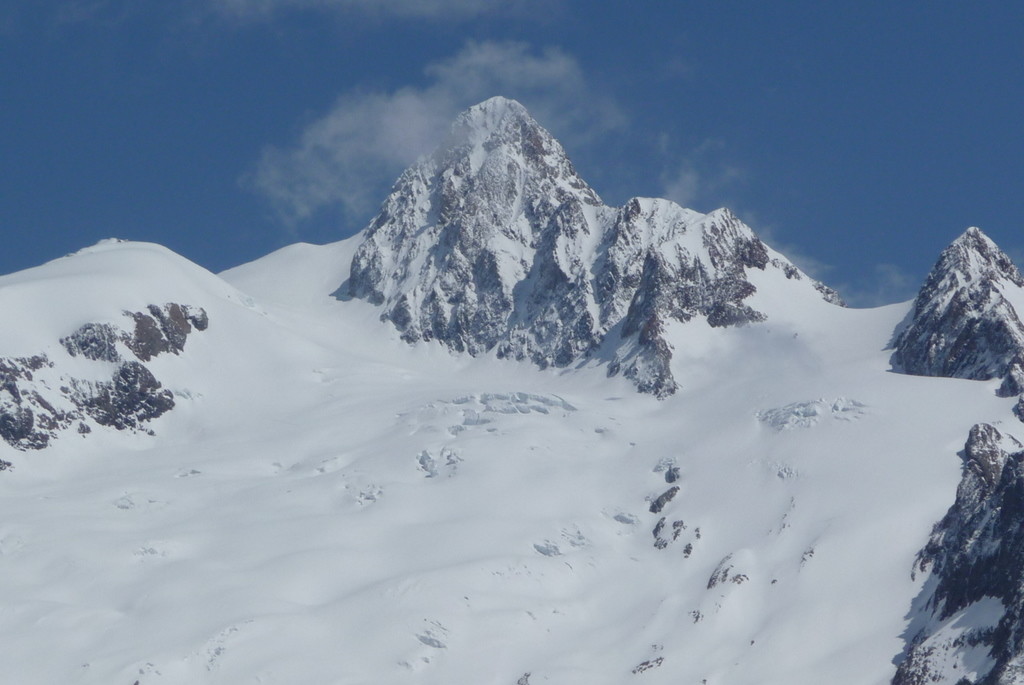 L'aiguille des glaciers ds toute sa splendeur