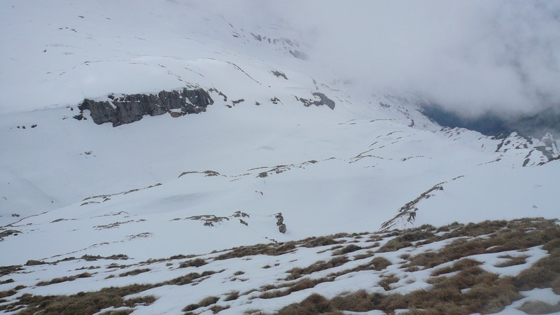 du sommet de Pointe Droite
