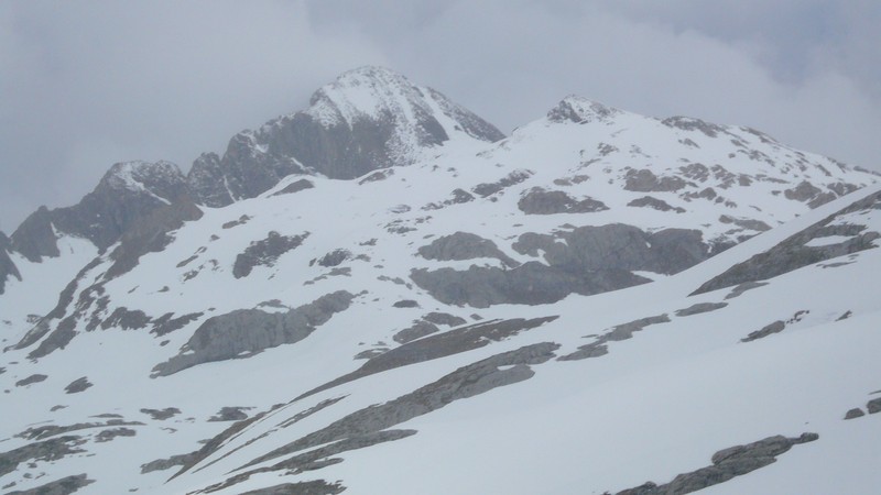 Final de la montée à Pointe Droite