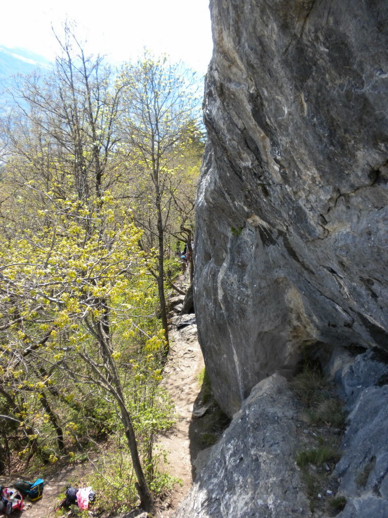 Vue du site d'Arbaz