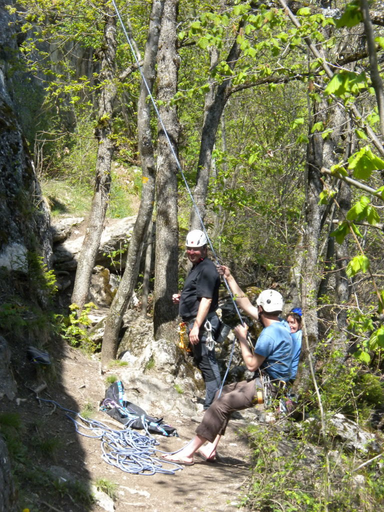 Pied des voies à Arbaz