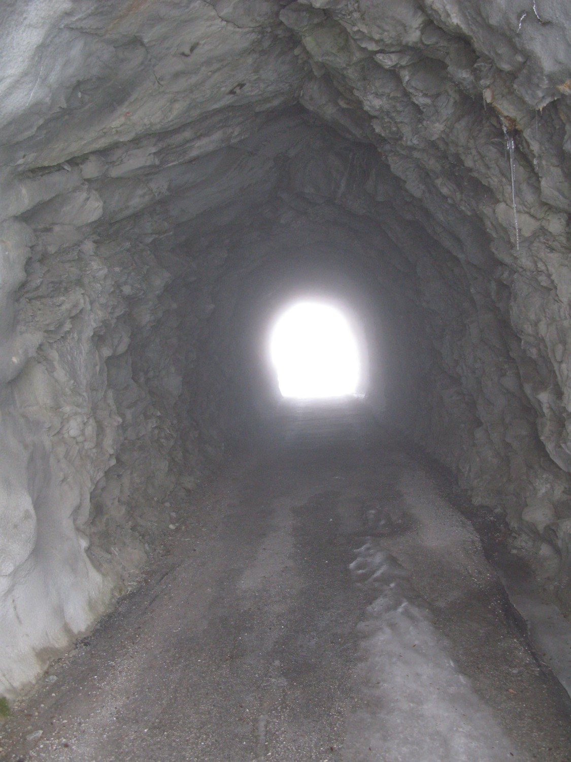 tunnel et brouillard