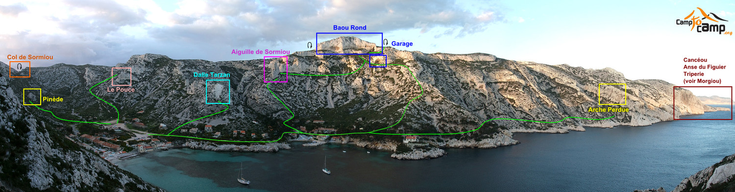 Calanque de Sormiou (versant Morgiou)