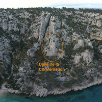 Sites d'escalade d'En-Vau, versant gauche