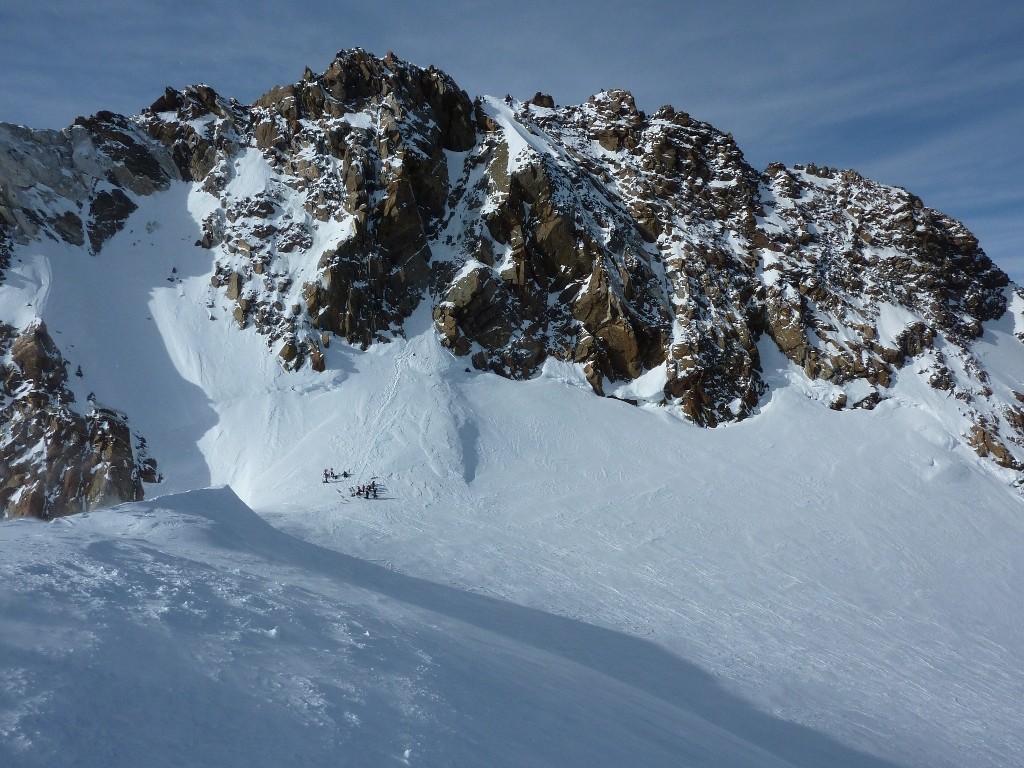 Face final de la pointe Dufour
