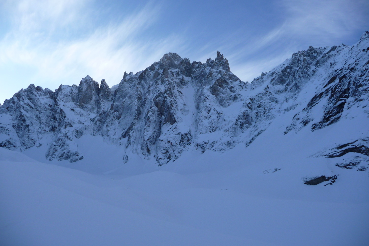 Dôme des Ecrins, couloir Mayer Dibona