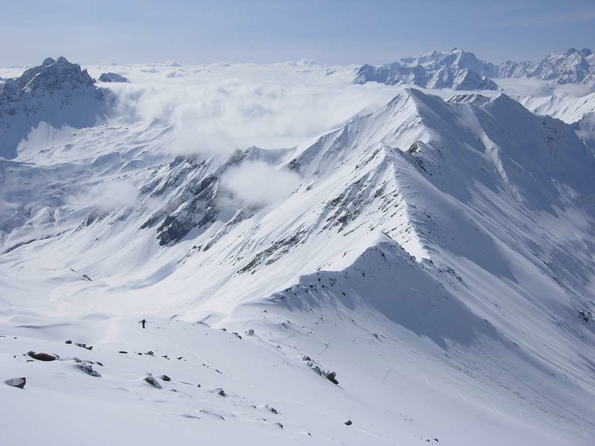 Aiguille d'argentière 8 Mai 2010 , Parcours Magique , Photo Alain Auclair