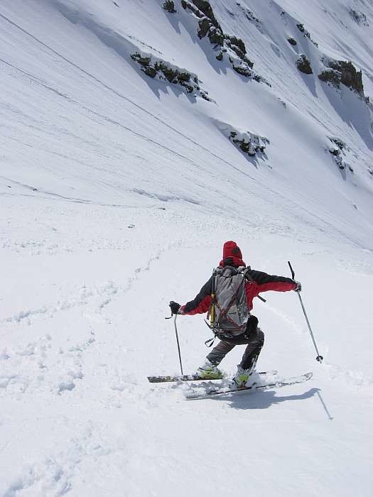 Aiguille d'argentière 8 Mai 2010 , Joky ki suit, Photo de Alain A