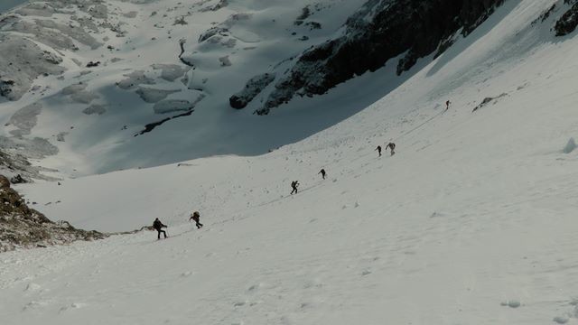 Au dessus du Lac Fourchu : littéralement du monde dans tous les sens