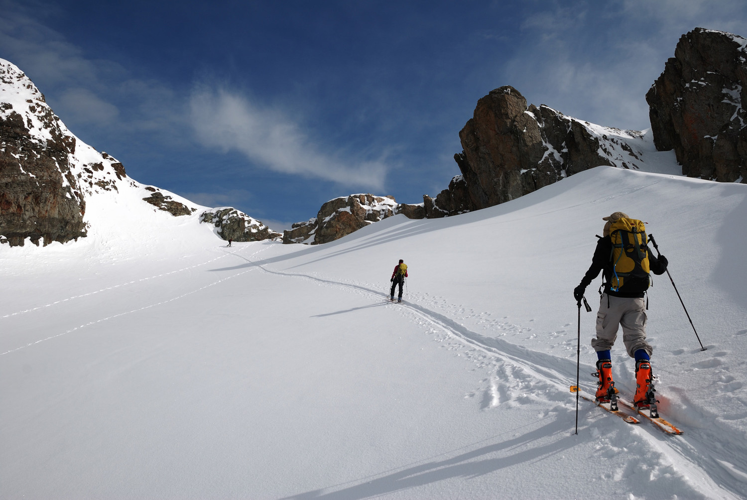 Montée à l'Uratstock vers 2800m