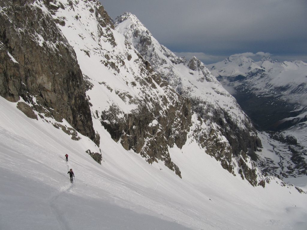 Chamoissière: Dans le couloir NE