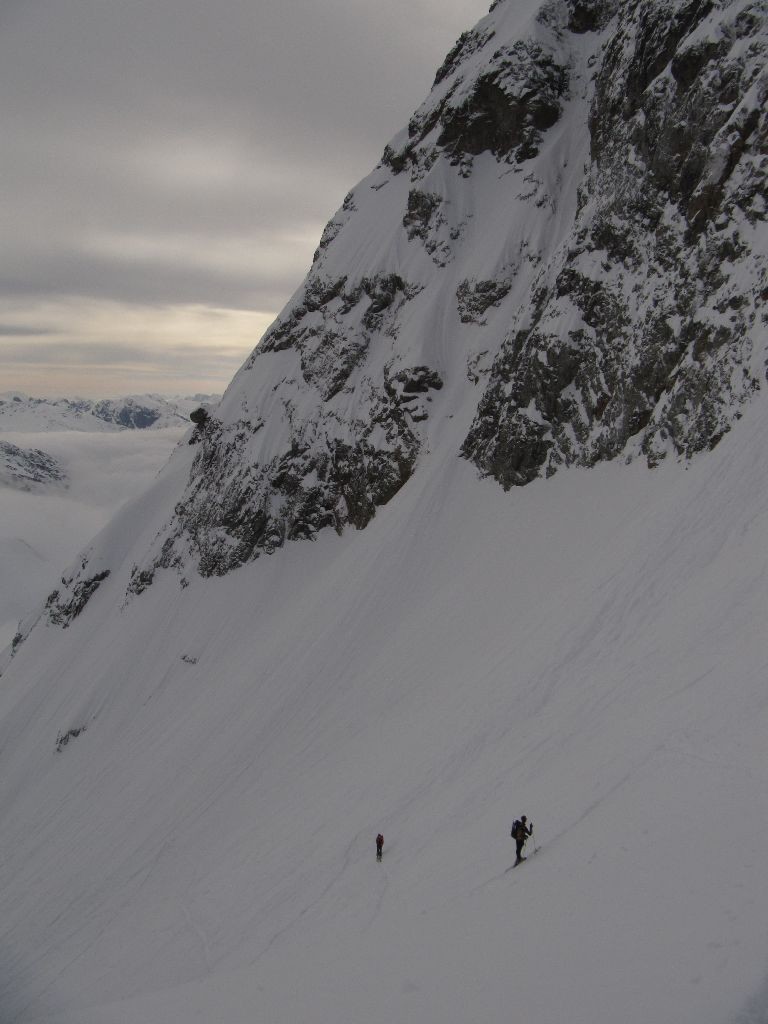 Chamoissière: Dans le couloir NE