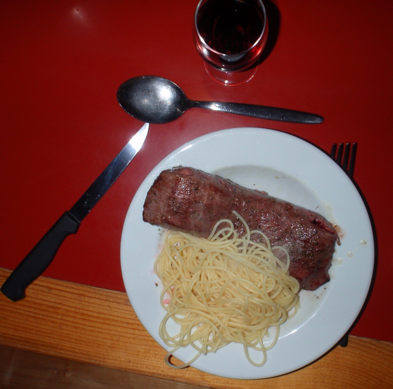 Le dernier filet d'agneau de Maxime. Snif…