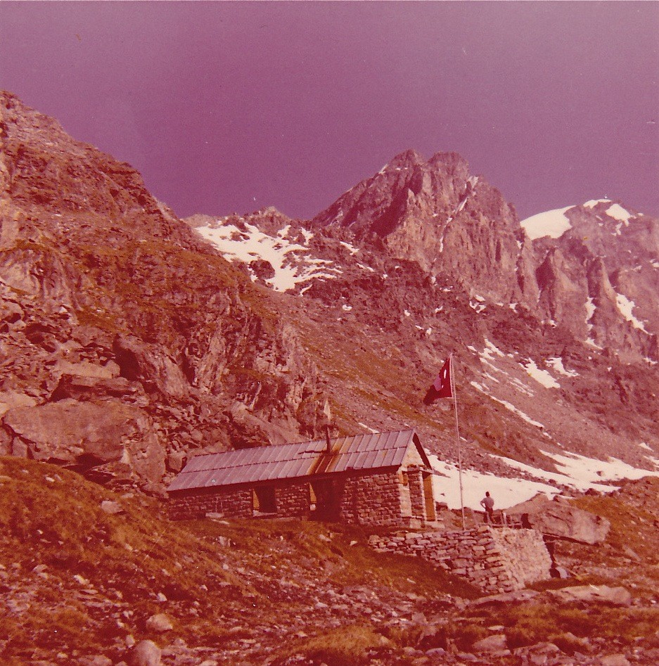 Panossière, le 2ème refuge en 1956