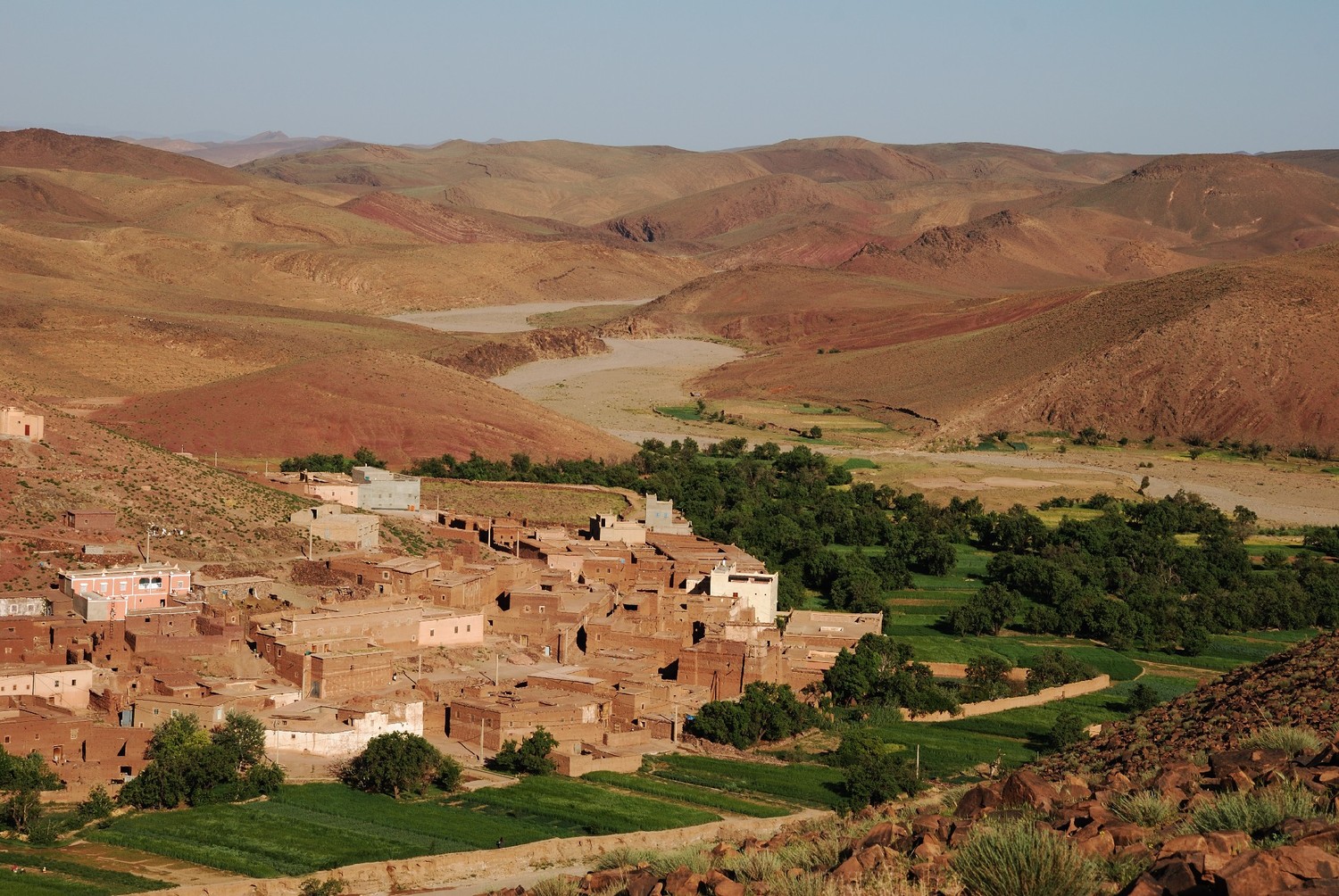 Village de Tamallakoute, au départ du circuit