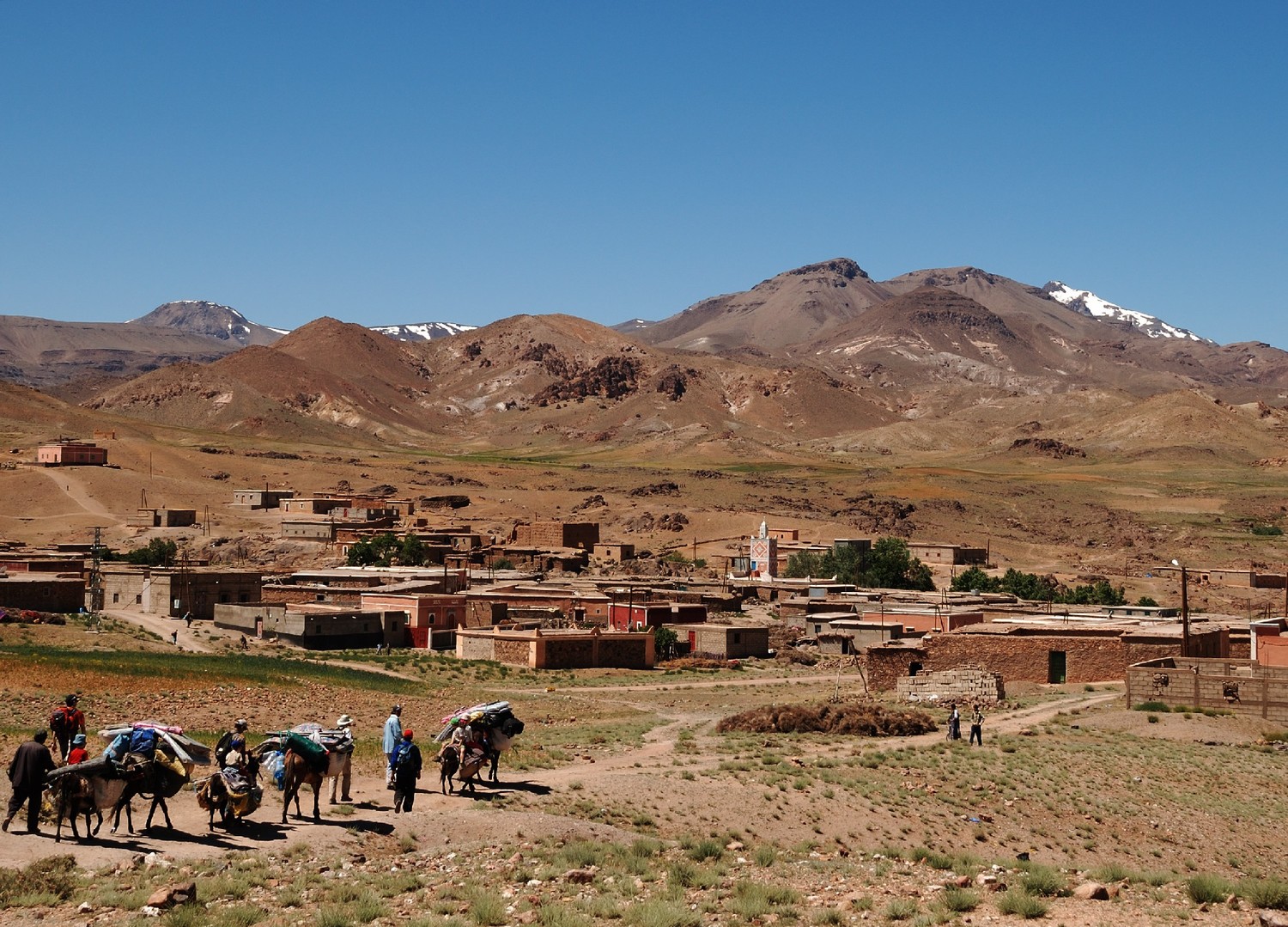 Village de Tizouad, J1 du trek du Sirouah