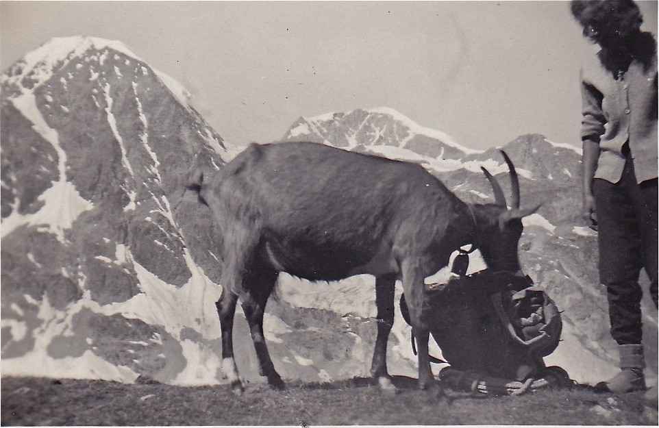 Petit casse-graine à Panossière en 1928
