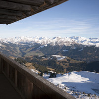 Vue à l'est depuis la cabane