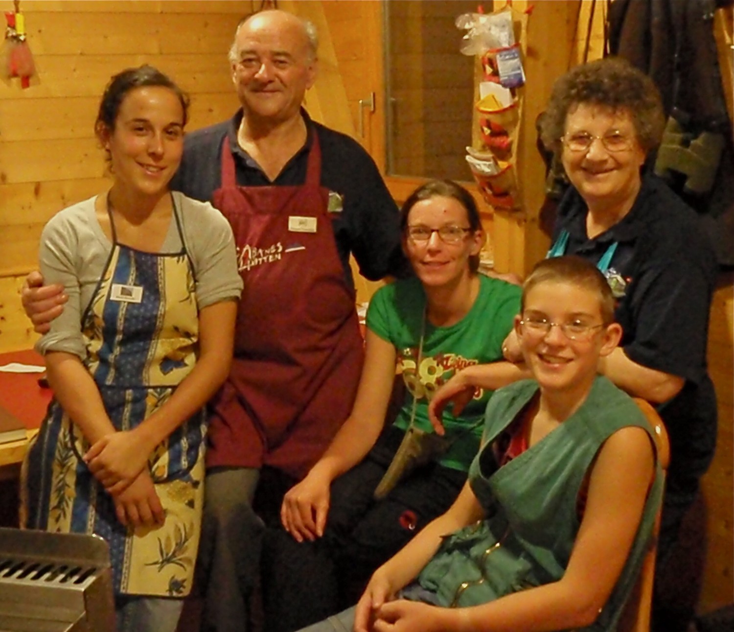 Maxime, Jeanne et leurs aides