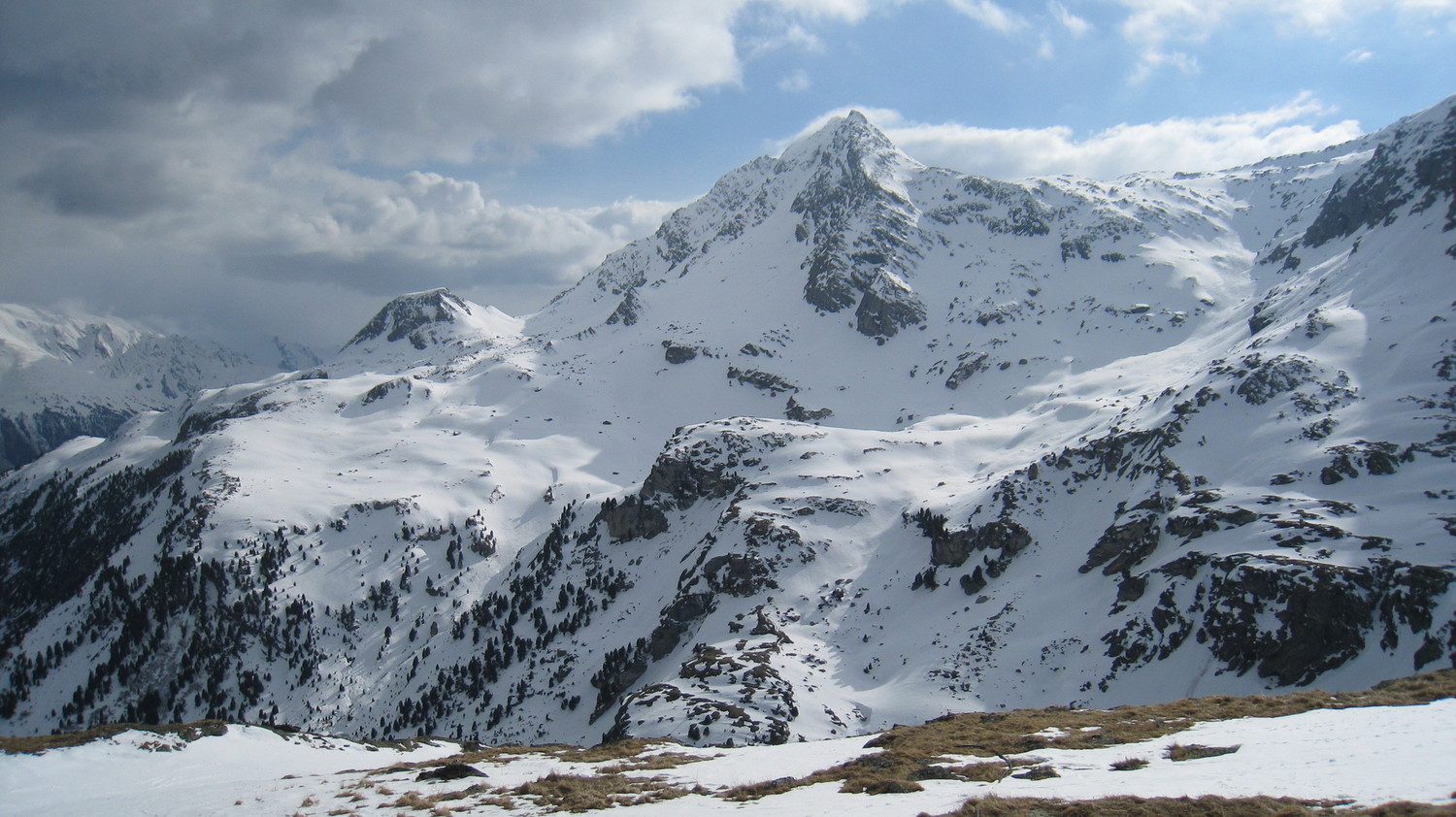 Le Col de la Masse, et le Rateau d'Aussois