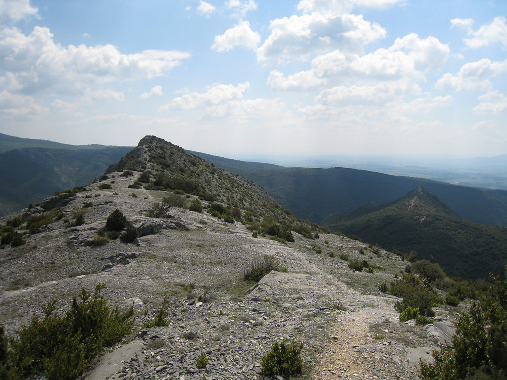 Roc de l'Aigle (685m) depuis le point 700m.