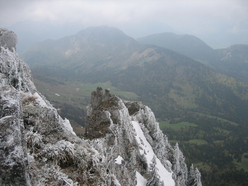 Vue vers le Golet de Doucy