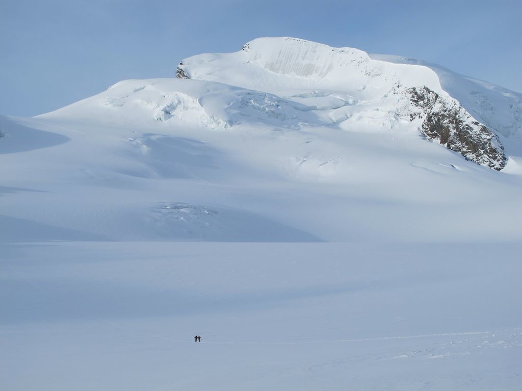Depuis le pied du AllalinPass