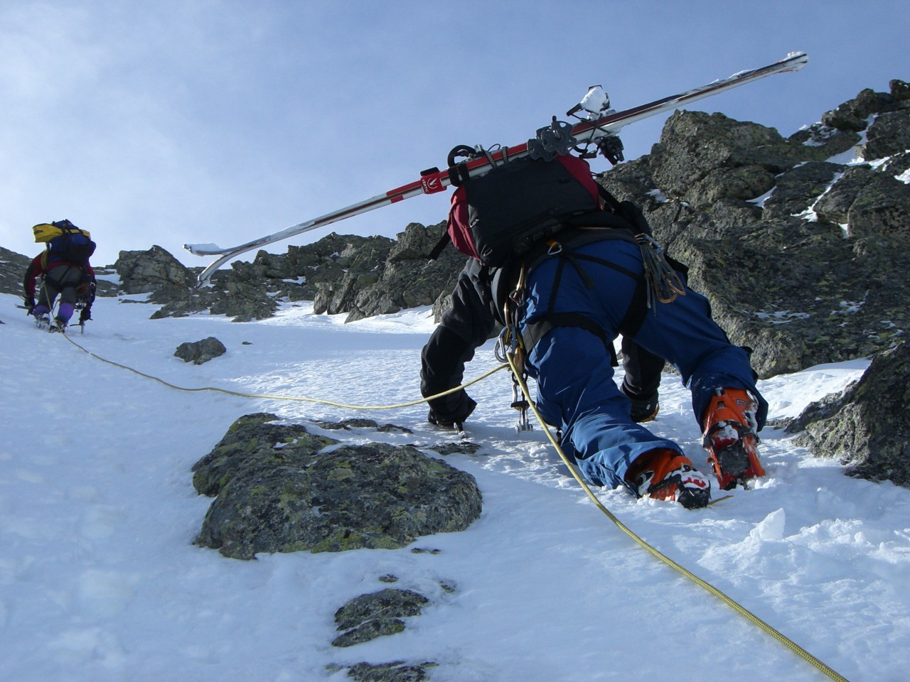Arribant a la part de mixte al final de la canal.
