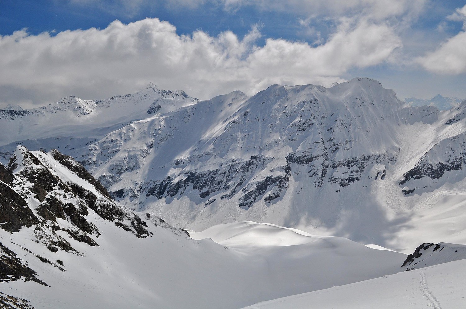Mont Fourchon encore en condition ...