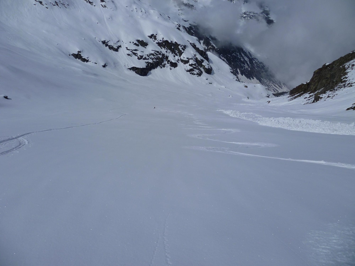 Très bonnes conditions jusqu'au refuge