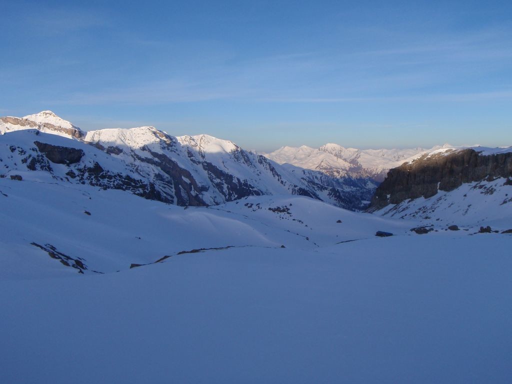 Enneigement corret au Col Gypière