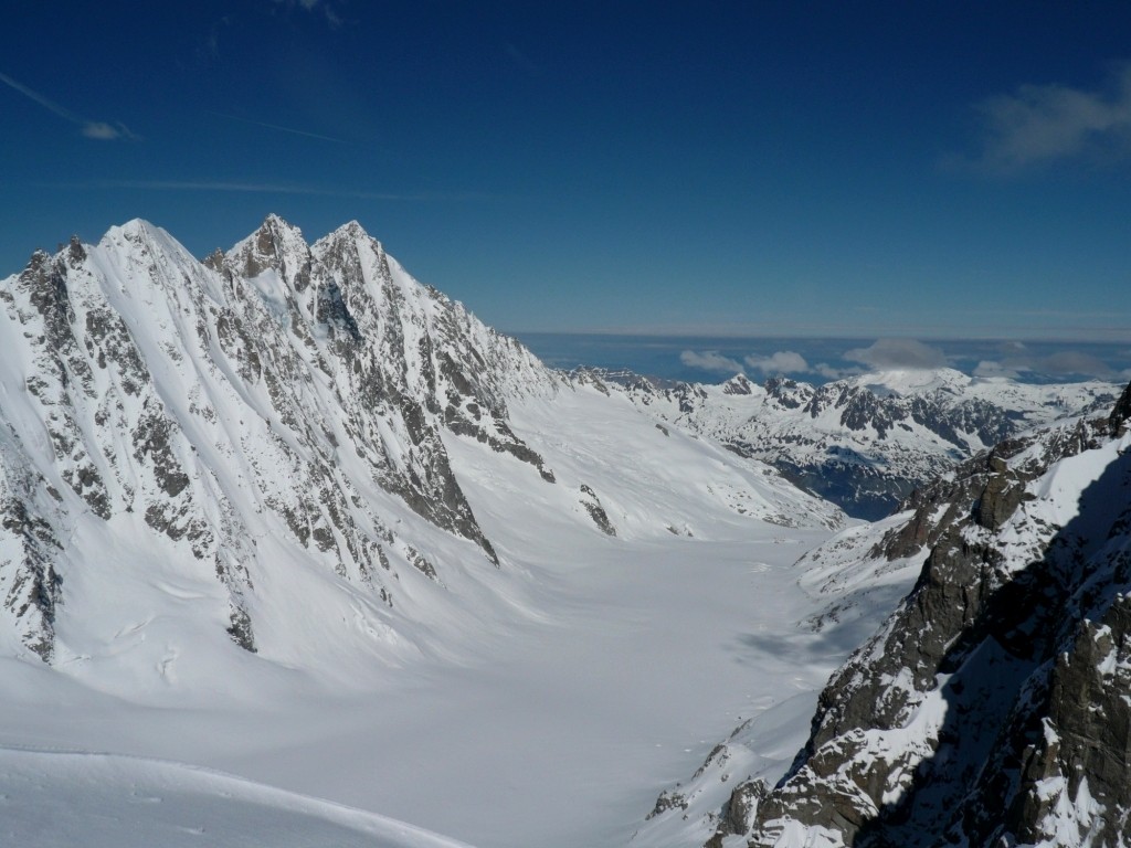 Encore beaucoup de neige dans le bassin d'Argentière