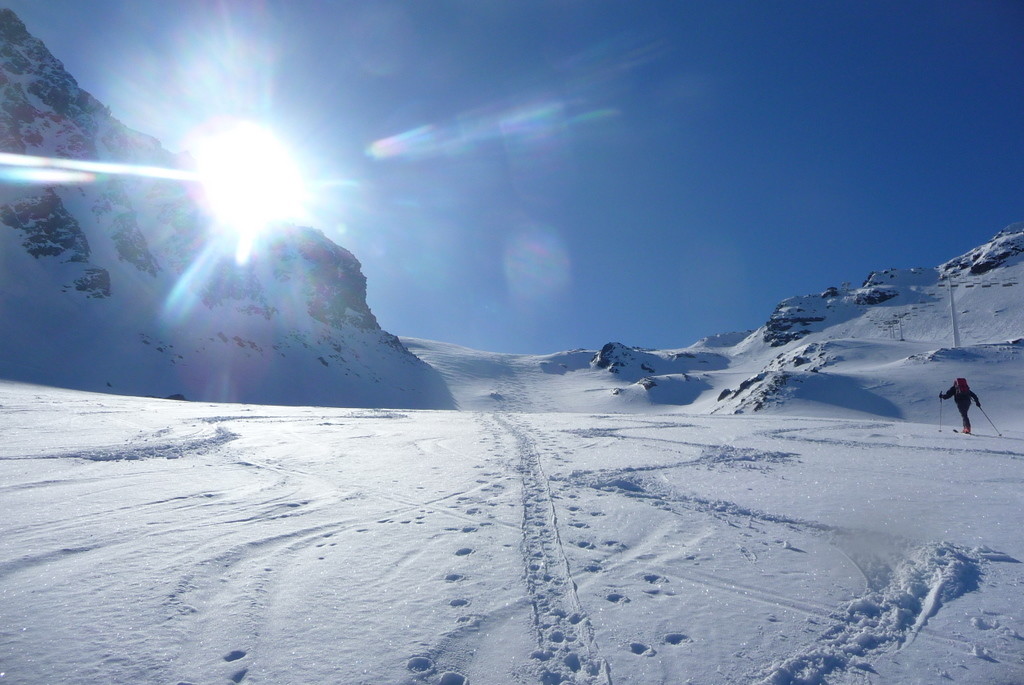 Montée vers le col de Thorens