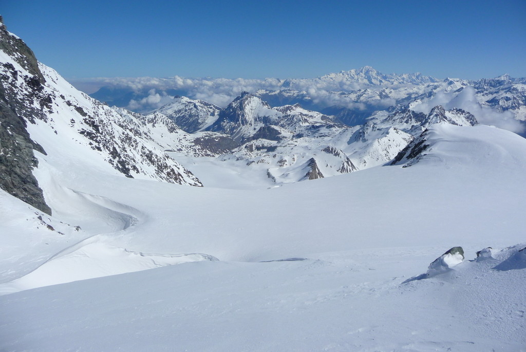 Panorama au col de Gébroulaz