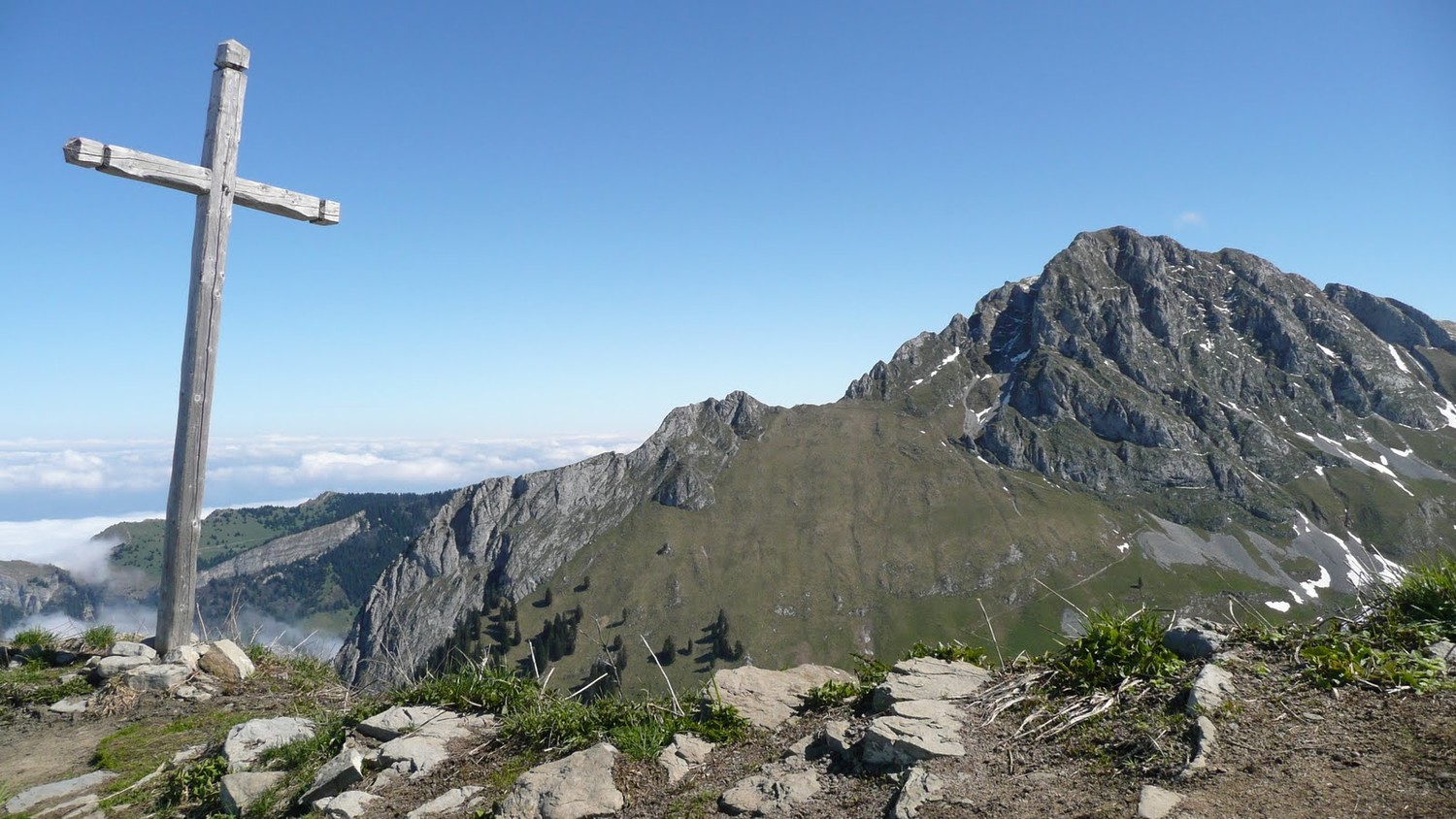 Dent d'Oche depuis la tête de Pelluaz