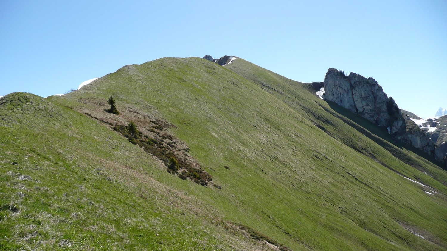 Arête menant aux Aiguilles de Darbon
