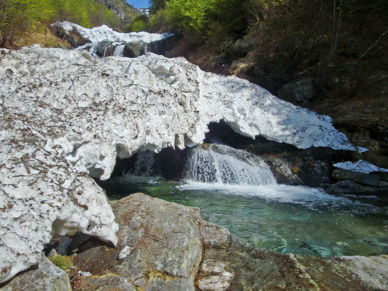 Traversée de torrent